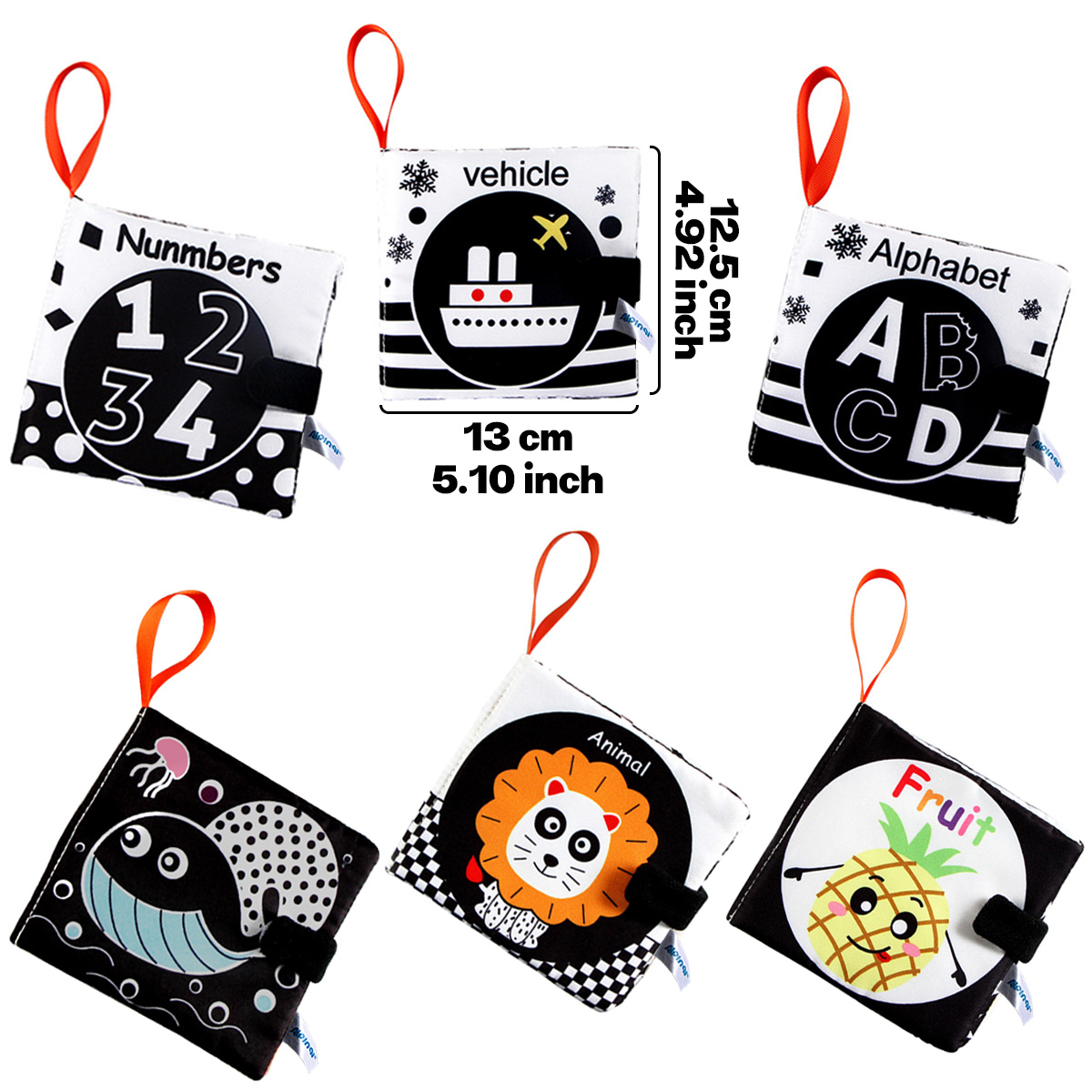 Soft Cloth Books Baby Books Cl - огляд і ціна Kids Education Books