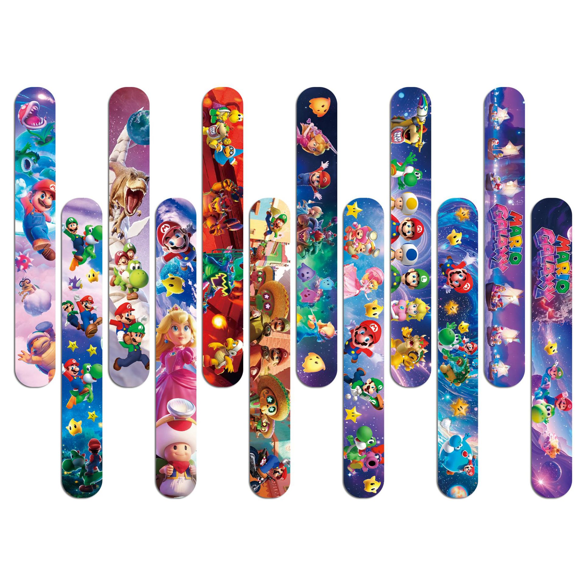 Super Mario PVC Slap Bracelets - огляд і ціна Kids Education Toy