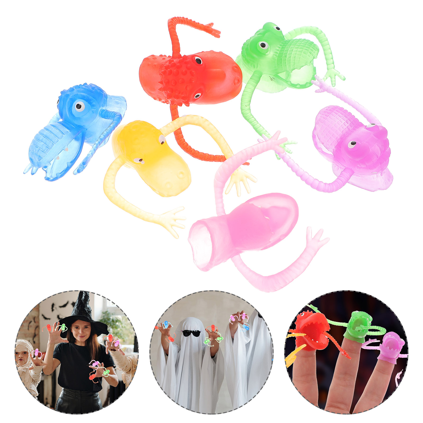 10/20Pcs Finger Puppets Cool C - огляд і ціна Kids Education Shows